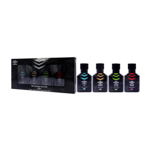Umbro EDT Mini Fragrance Collection: Ice, Action, Power & Energy - 4 x 30 mL