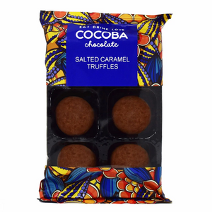 COCOBA Salted Caramel Truffles (6 truffles)