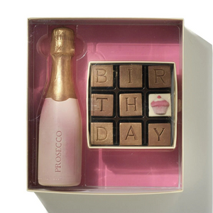 Chocolate Prosecco Birthday Gift Box