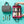 Load image into Gallery viewer, folding wash bag with hand removing toiletries in mandala charcoal