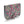 Load image into Gallery viewer, Kate Hanging wash bag with clear travel pouch in charcoal floral pattern
