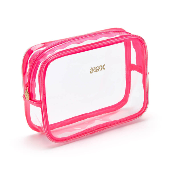 small clear makeup bag