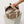 Load image into Gallery viewer, Large wash bag in gold with toiletry bottle
