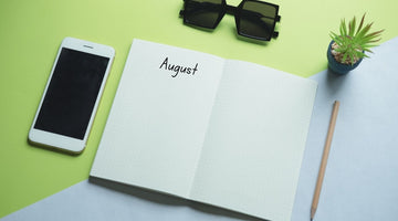 how to be organised this month august blog