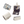 Load image into Gallery viewer, &#39;Kate&#39; Hanging Beauty Bag + &#39;Lauren&#39; Folding Makeup Bag Gift Set in Starflower Gold
