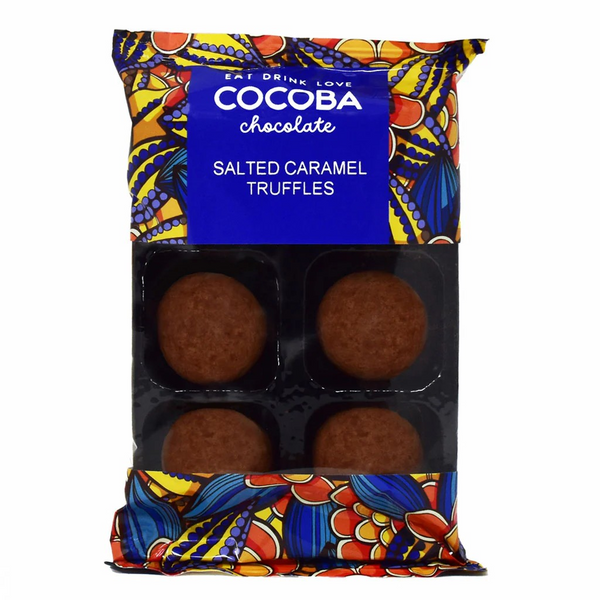 COCOBA Salted Caramel Truffles (6 truffles)