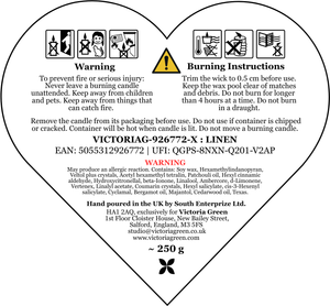 Heart-Shaped Soy Candle - Linen