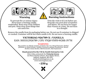 Heart-Shaped Soy Candle - Vanilla