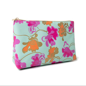 'Emma' & 'Mia' Flowing Floral Beauty Bag Set