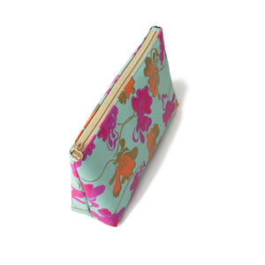 'Mia' Large Makeup Bag in Flowing Floral