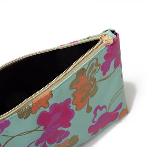 'Mia' Large Makeup Bag in Flowing Floral