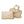 'Faith' Folding Wash Bag in Warm Gold