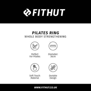FitHut Pilates Ring - Black