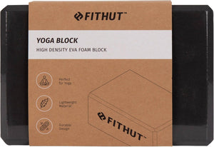 FitHut Yoga Block - Black