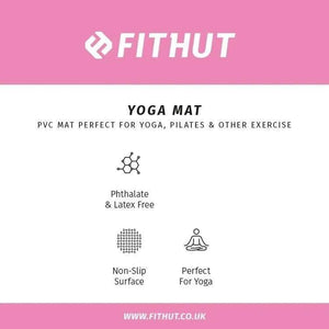 FitHut Yoga Mat - Pink