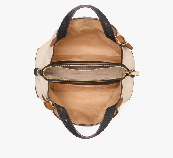 Kate Spade Deco Medium Leather Cross-Body Tote Bag | Milk Glass Multi