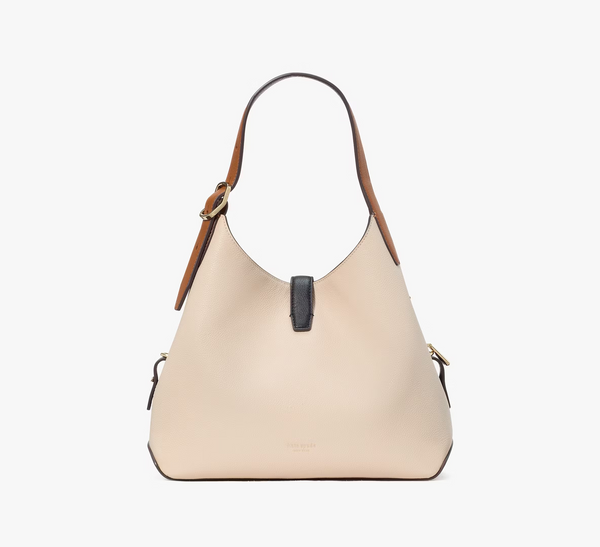 Kate Spade Deco Medium Leather Cross-Body Tote Bag | Milk Glass Multi