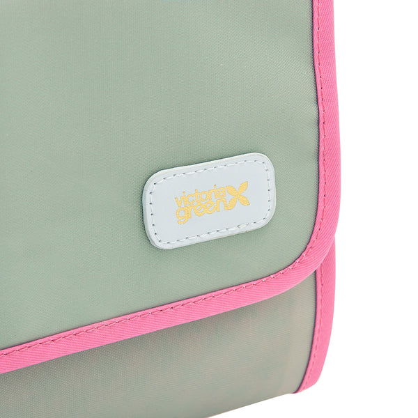 Hanging Beauty Organiser in Sage