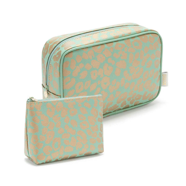 wash bag and small makeup bag gift set